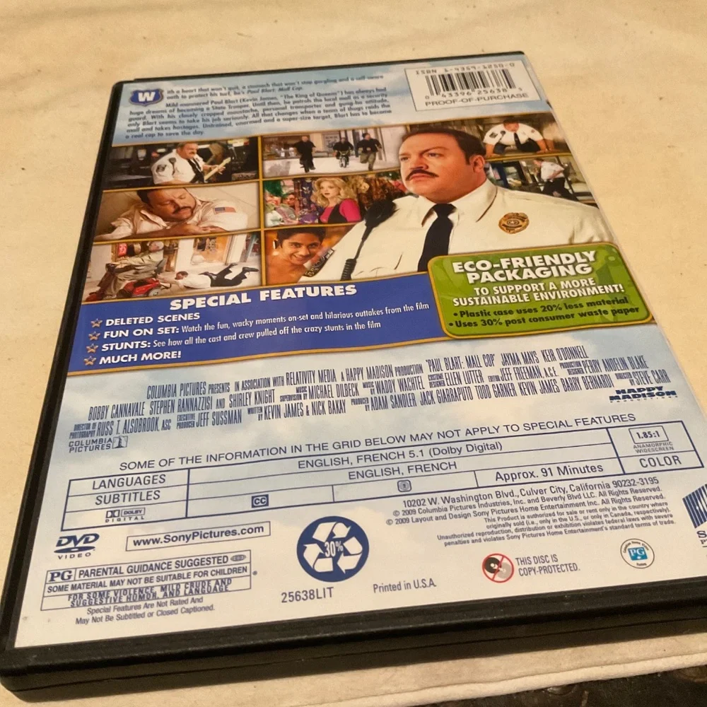DVD- Paul Blart Mall Cop. V31